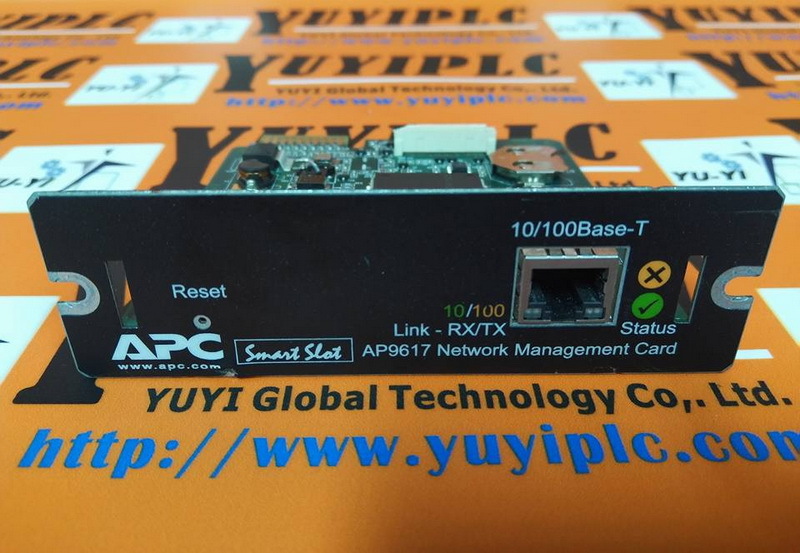 APC AP9617 NETWORK MANGEMENT CARD PLC DCS SERVO Control MOTOR POWER